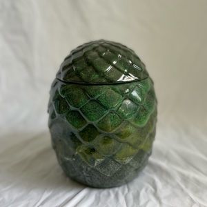 Game of Thrones/ House of the Dragon Ceramic Dragon Egg Jar